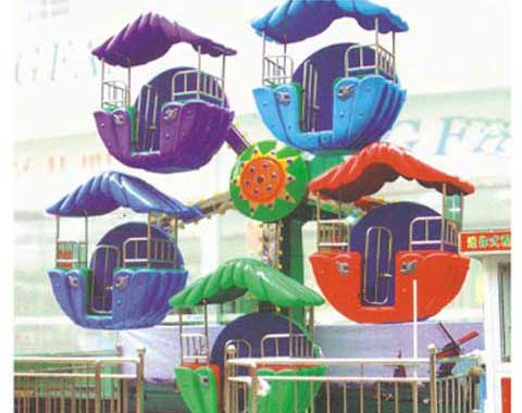 Fairground ride kids ferris wheel for fun