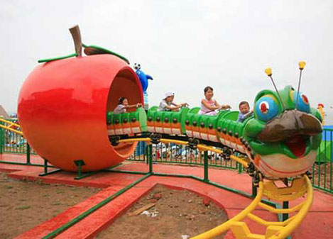 Kids Slide Worm Roller Coaster