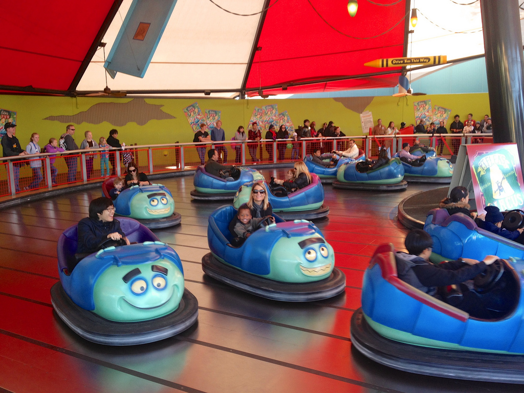 new electric bumper cars from Beston