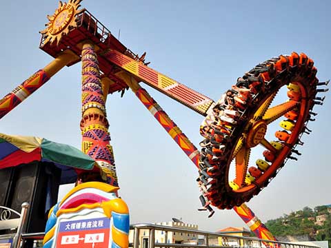 аттракцион летающая тарелка