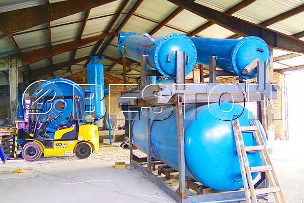 Waste Tyre Pyrolysis Plant 