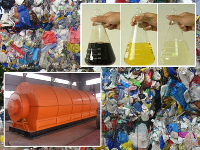 plastic into oil machine for sale