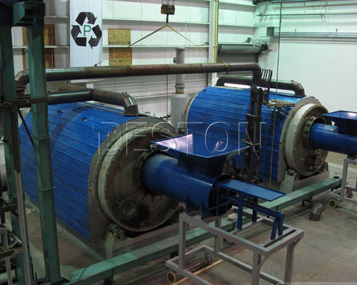 tyre recycling machine