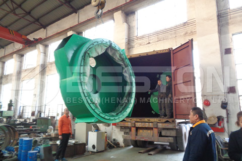 Shipment of Beston Biochar Making Plant
