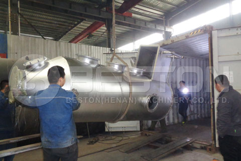 Shipment of Carbonizing Equipment