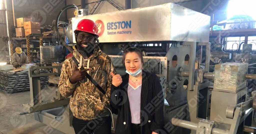 Pulp Molding Machines Shipped to Nigeria by Beston - Pulp Molding Machine Manufacturer