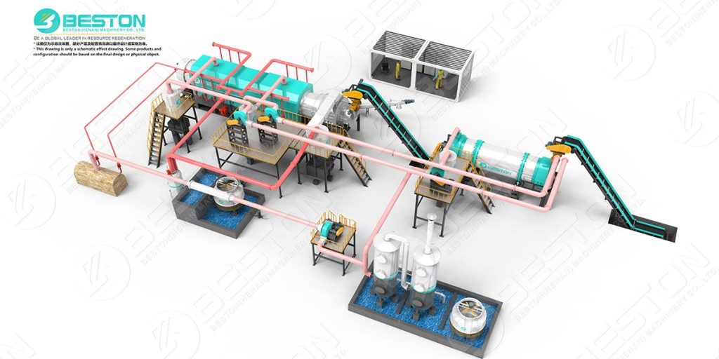 Sawdust Charcoal Making Machine